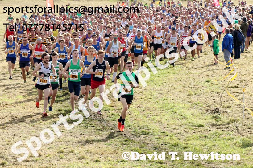 Senior mens 2019 Start Fitness Harrier League, Wrekenton, Gateshead. Photo: David T. Hewitson/Sports for All Pics